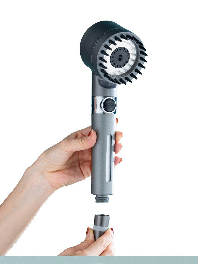 Aqua Reva - 3 Modes Filtered High Pressure Massage Showerhead
