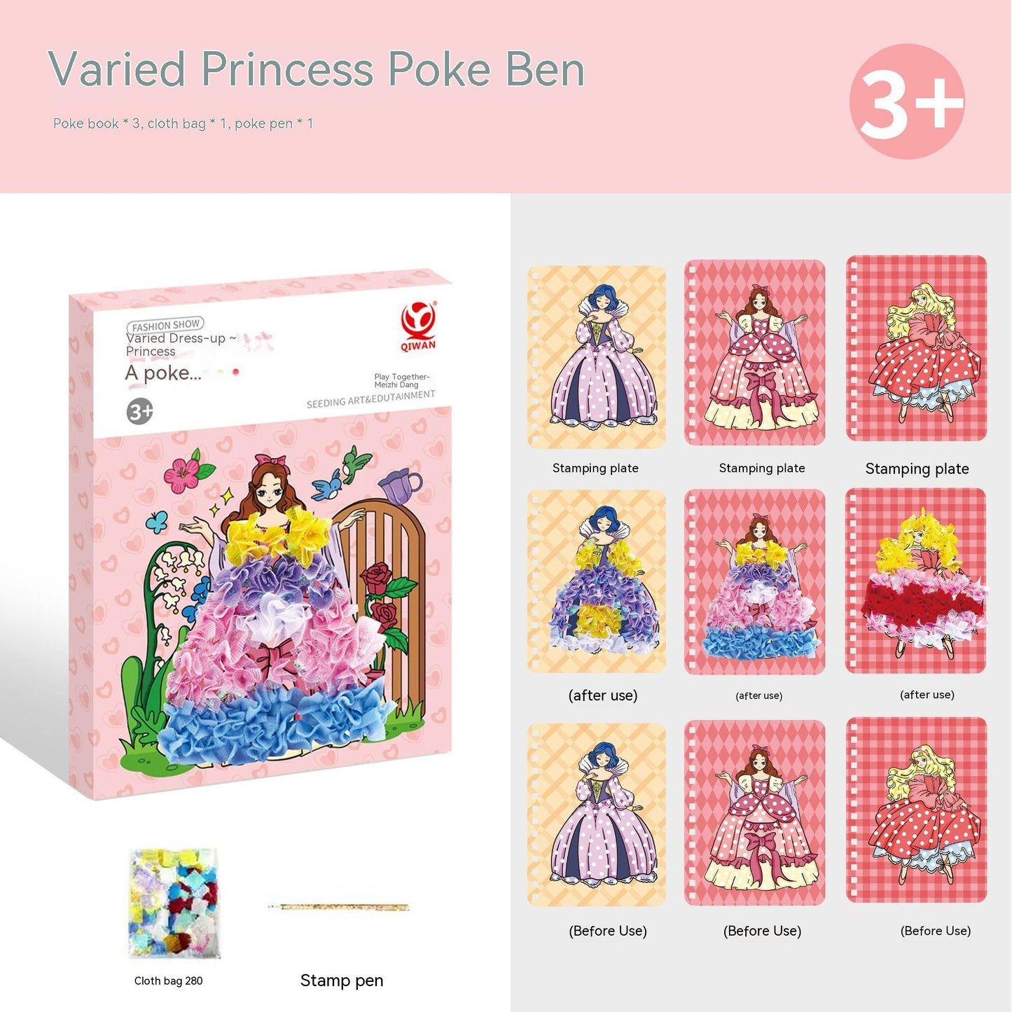 Fashion Express - 3 In 1 DIY Fashion Design Drawing Book Set