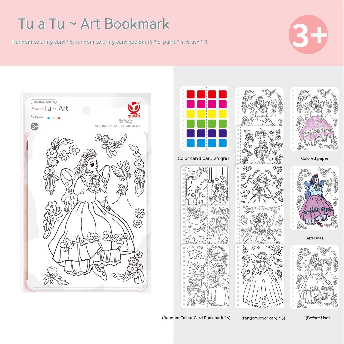 Fashion Express - 3 In 1 DIY Fashion Design Drawing Book Set