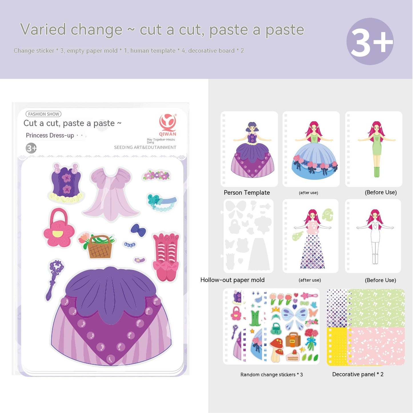 Fashion Express - 3 In 1 DIY Fashion Design Drawing Book Set