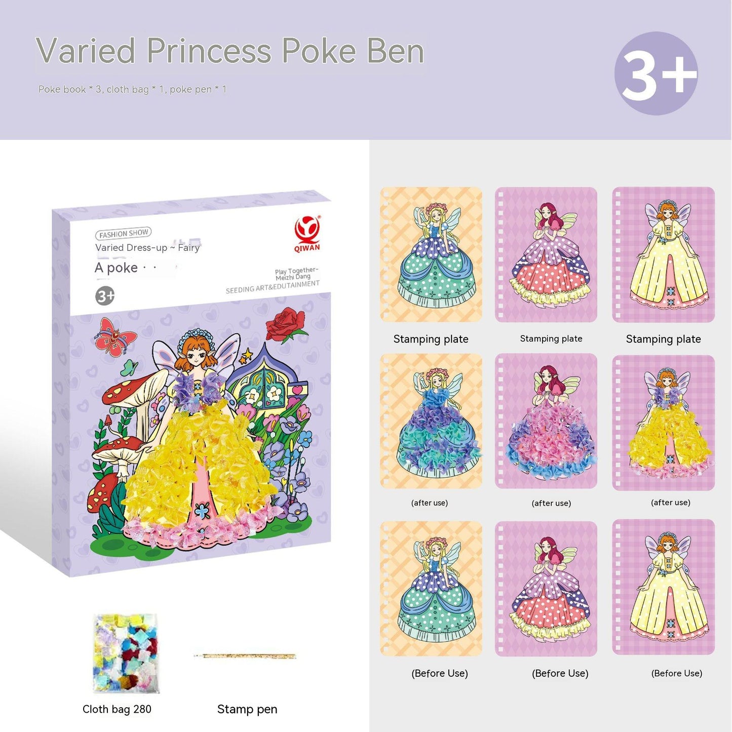 Fashion Express - 3 In 1 DIY Fashion Design Drawing Book Set