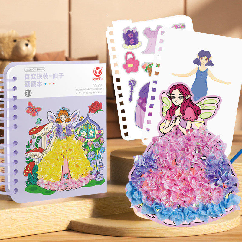 Fashion Express - 3 In 1 DIY Fashion Design Drawing Book Set