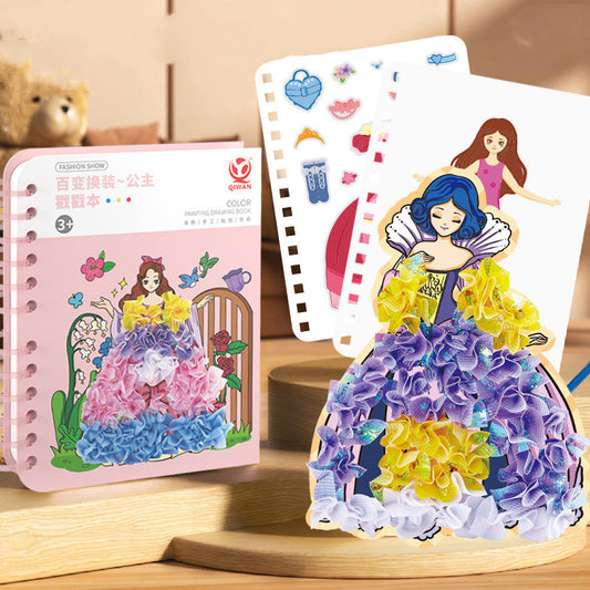 Fashion Express - 3 In 1 DIY Fashion Design Drawing Book Set