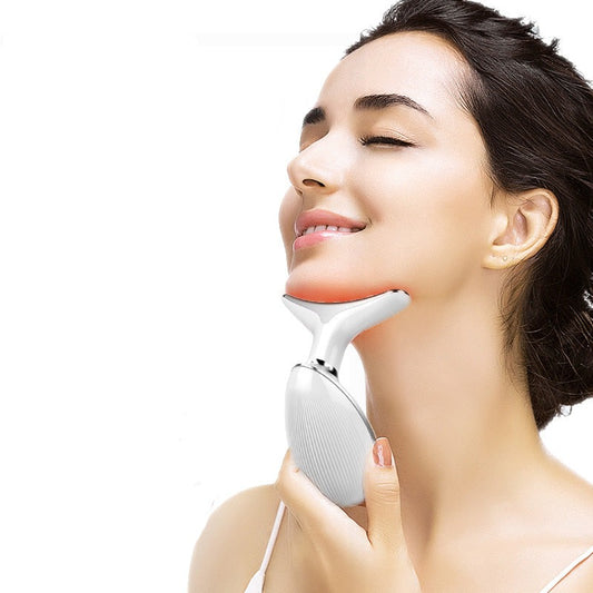 Skin Rejuve - 7 in 1 RF & EMS Lifting Led Face And Neck Massager